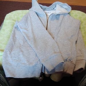 Grey hoodie jacket